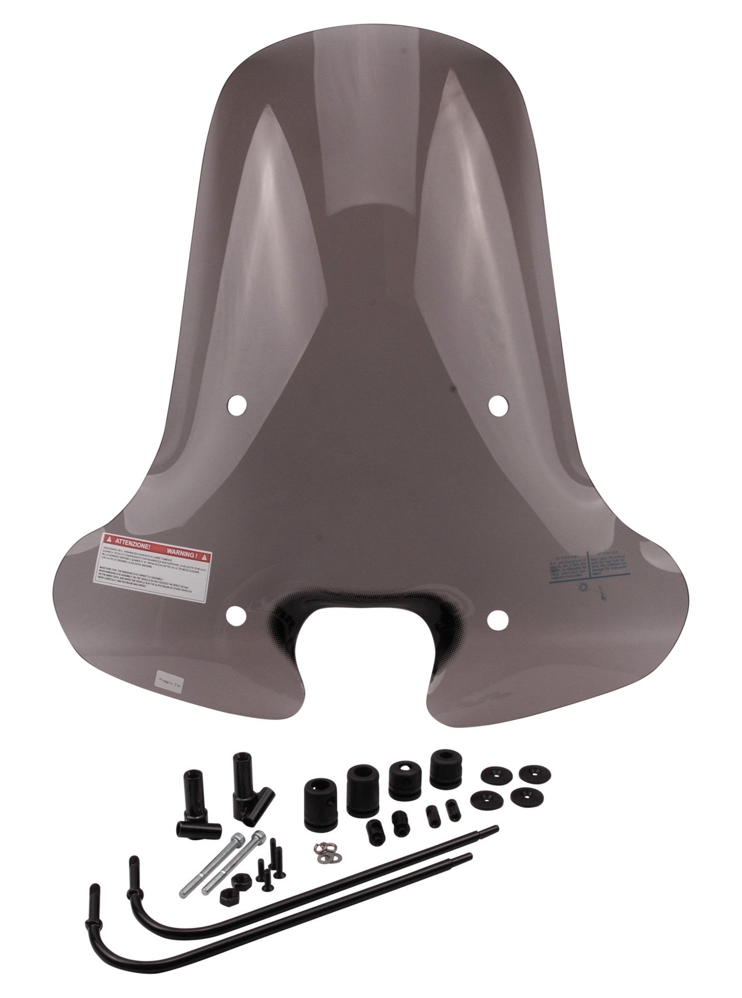 Windscherm Smoke | Piaggio Zip (73cm) - AE-trading