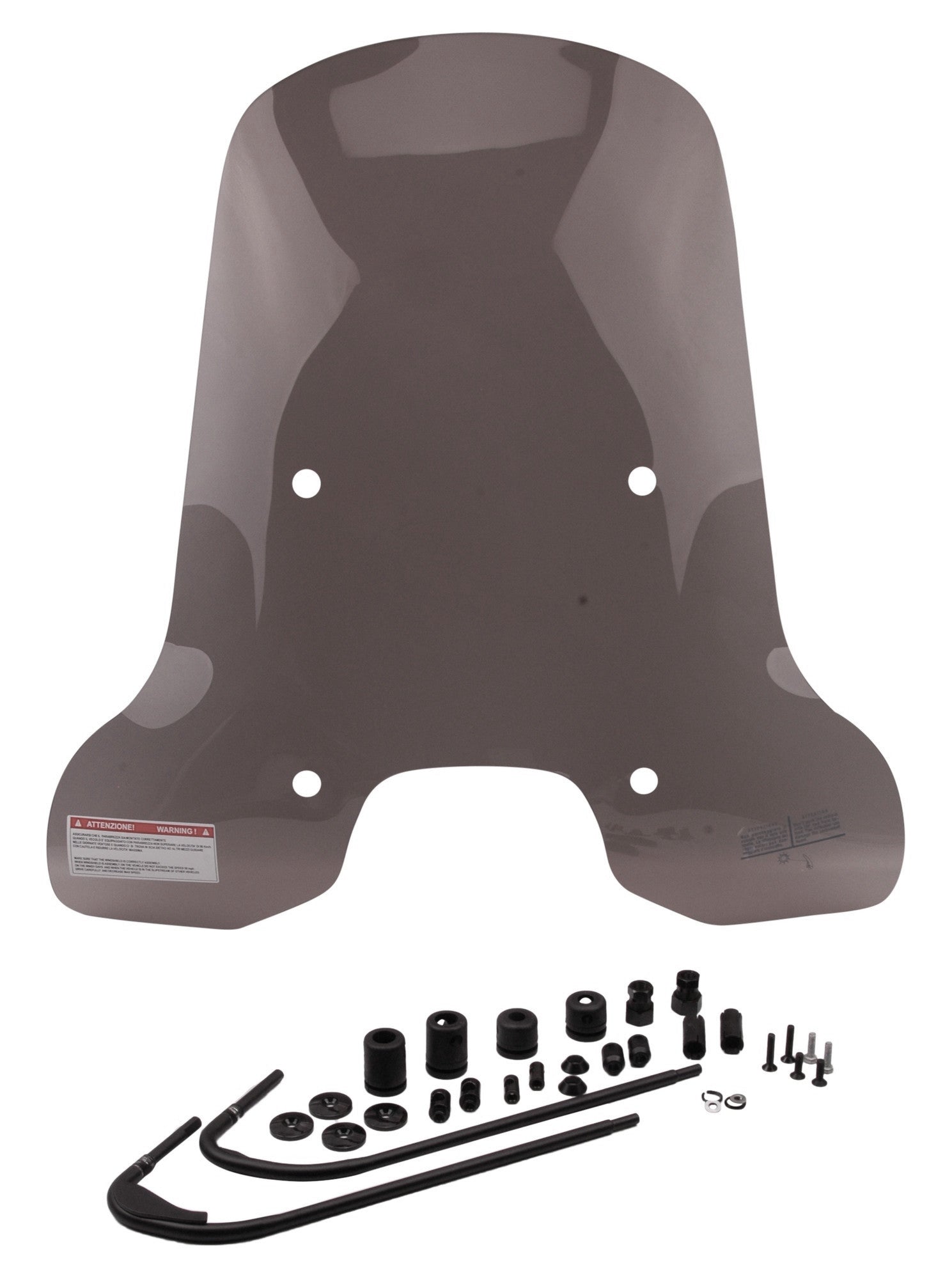 Windscherm Smoke | Vespa Sprint (73cm) - AE-trading
