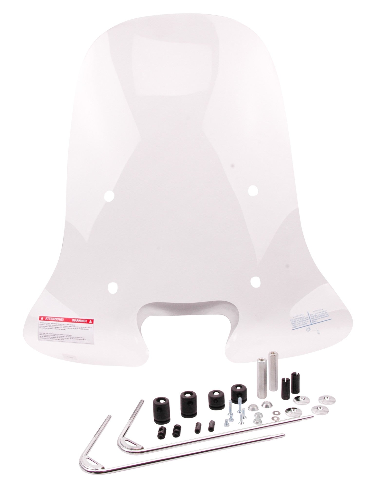 Windscherm Helder | Piaggio New Fly - AE-trading
