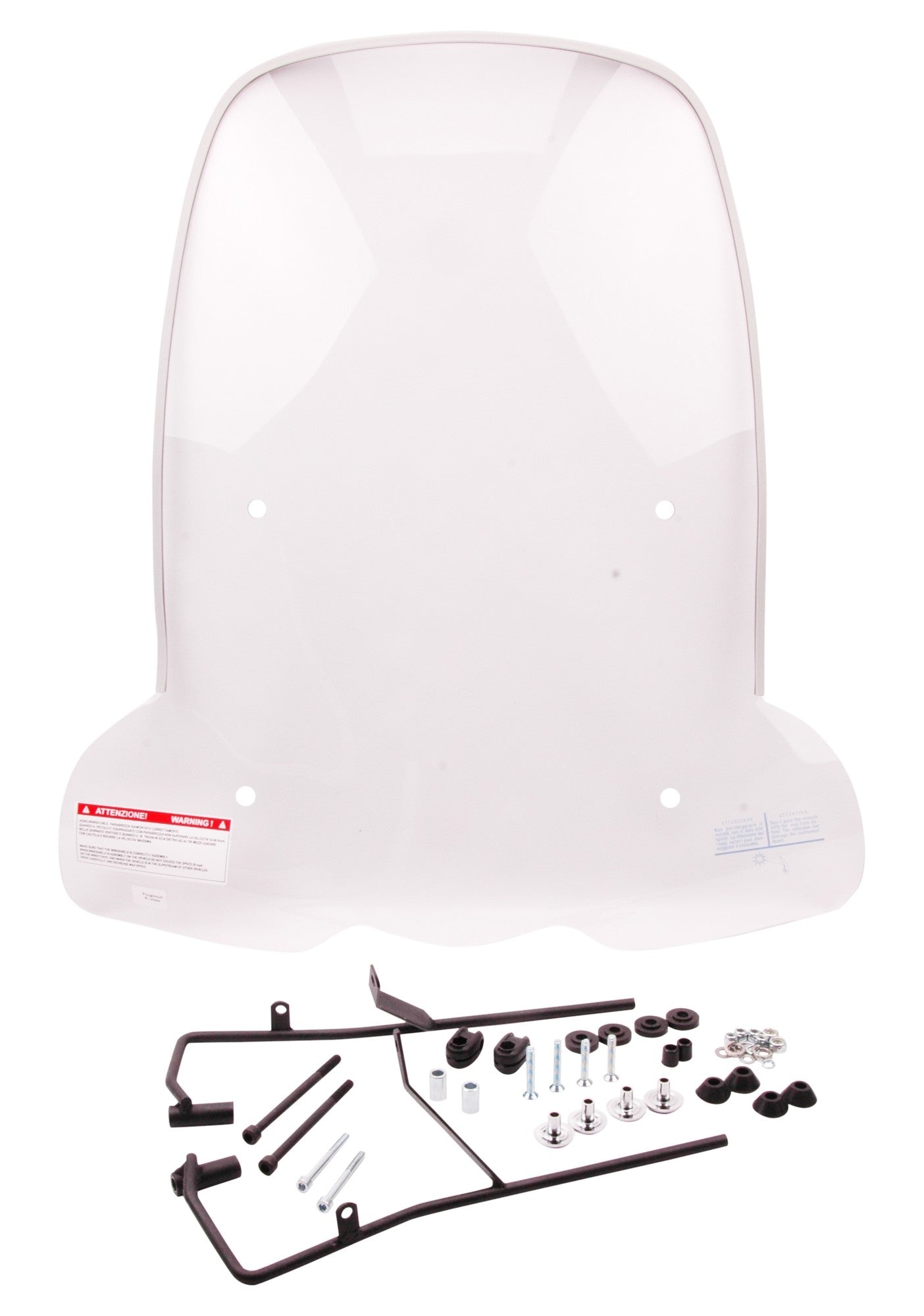 Windscherm Helder | Peugeot Kisbee (68cm) - AE-trading