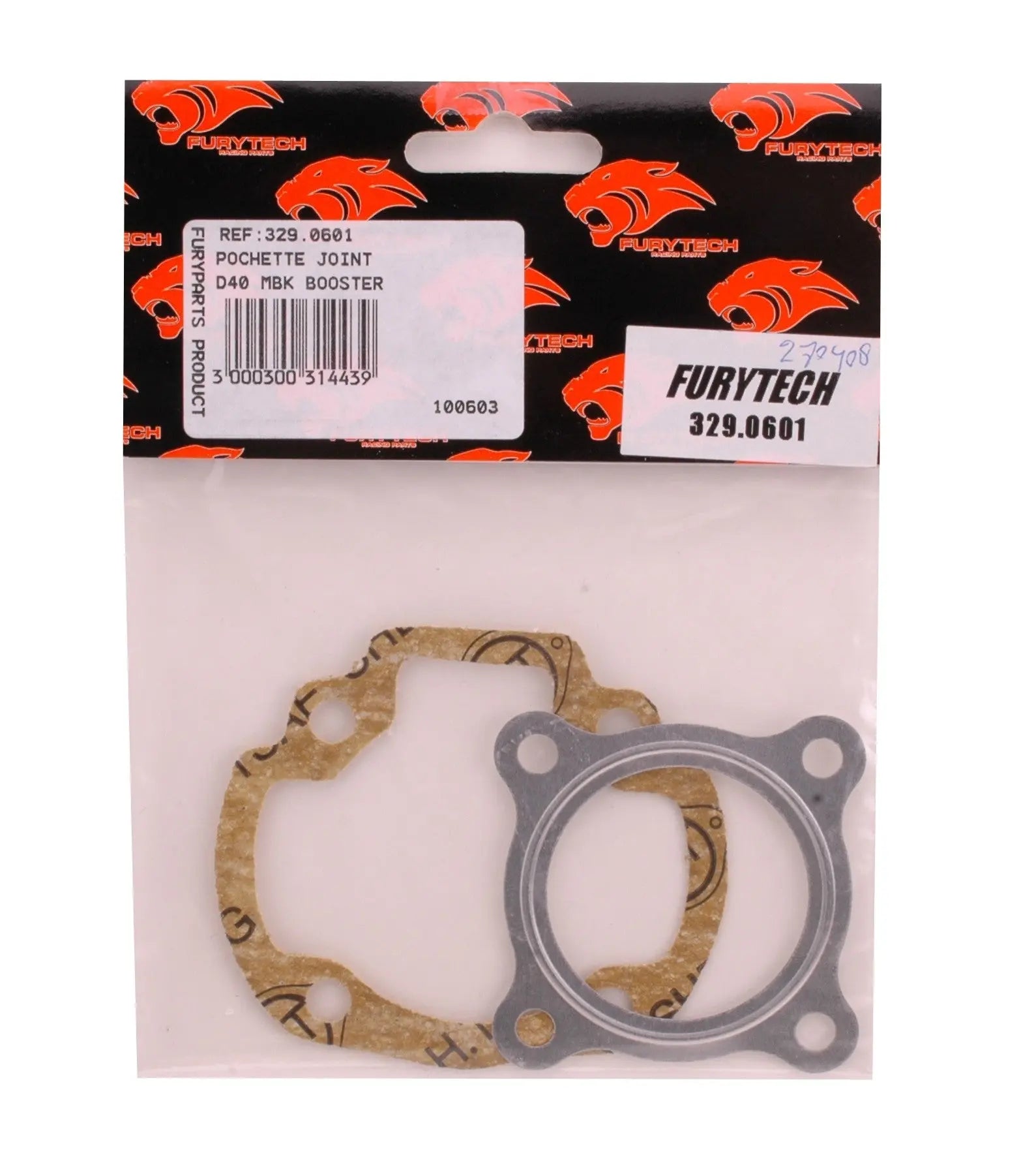 Kopset Furytech 40mm | Yamaha BW's - AE-trading