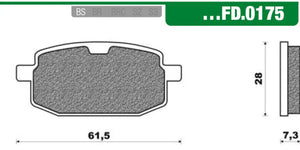 Remblokset Newfren FD0175 - AE-trading