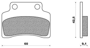 Remblokset Newfren FD0223 - AE-trading