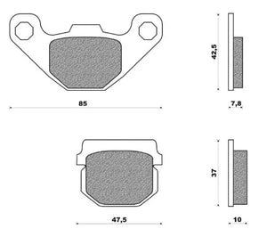 Remblokset Newfren FD0226 - AE-trading