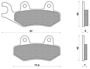 Remblokset Newfren FD0230 - AE-trading