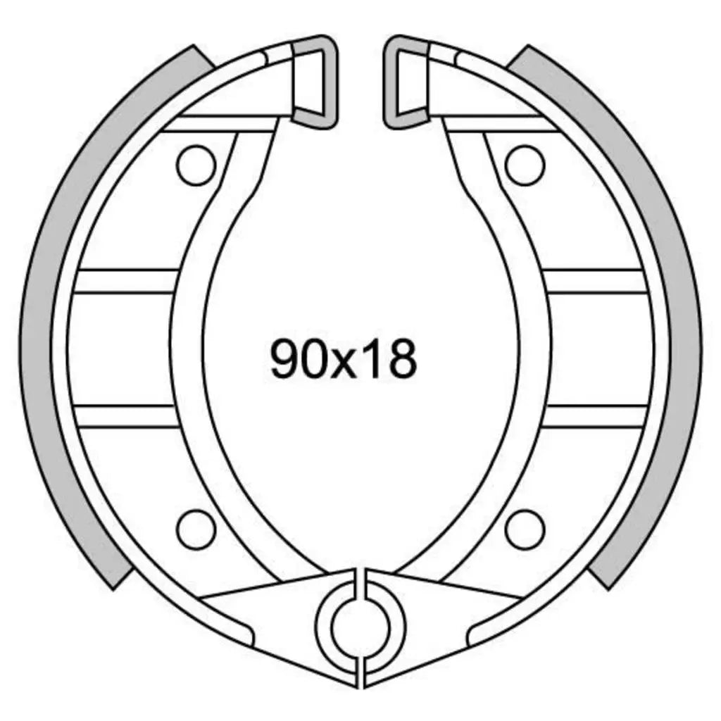 Remsegmentset Newfren GF0151 - AE-trading