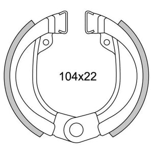 Remsegmentset Newfren GF0245 - AE-trading