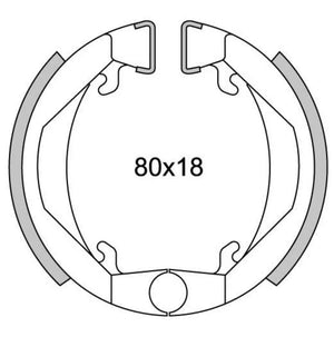 Remsegmentset Newfren GF1143 - AE-trading