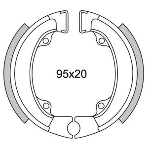 Remsegmentset Newfren GF1198 - AE-trading