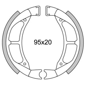 Remsegmentset Newfren GF1217 - AE-trading