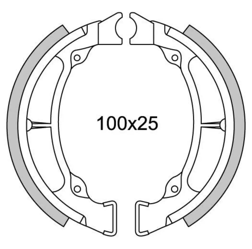 Remsegmentset Newfren GF1220 - AE-trading