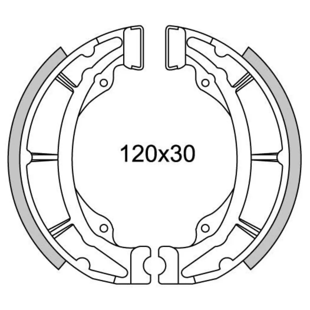 Remsegmentset Newfren GF1228 - AE-trading
