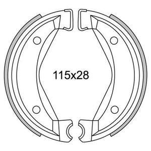 Remsegmentset Newfren GF1295 - AE-trading