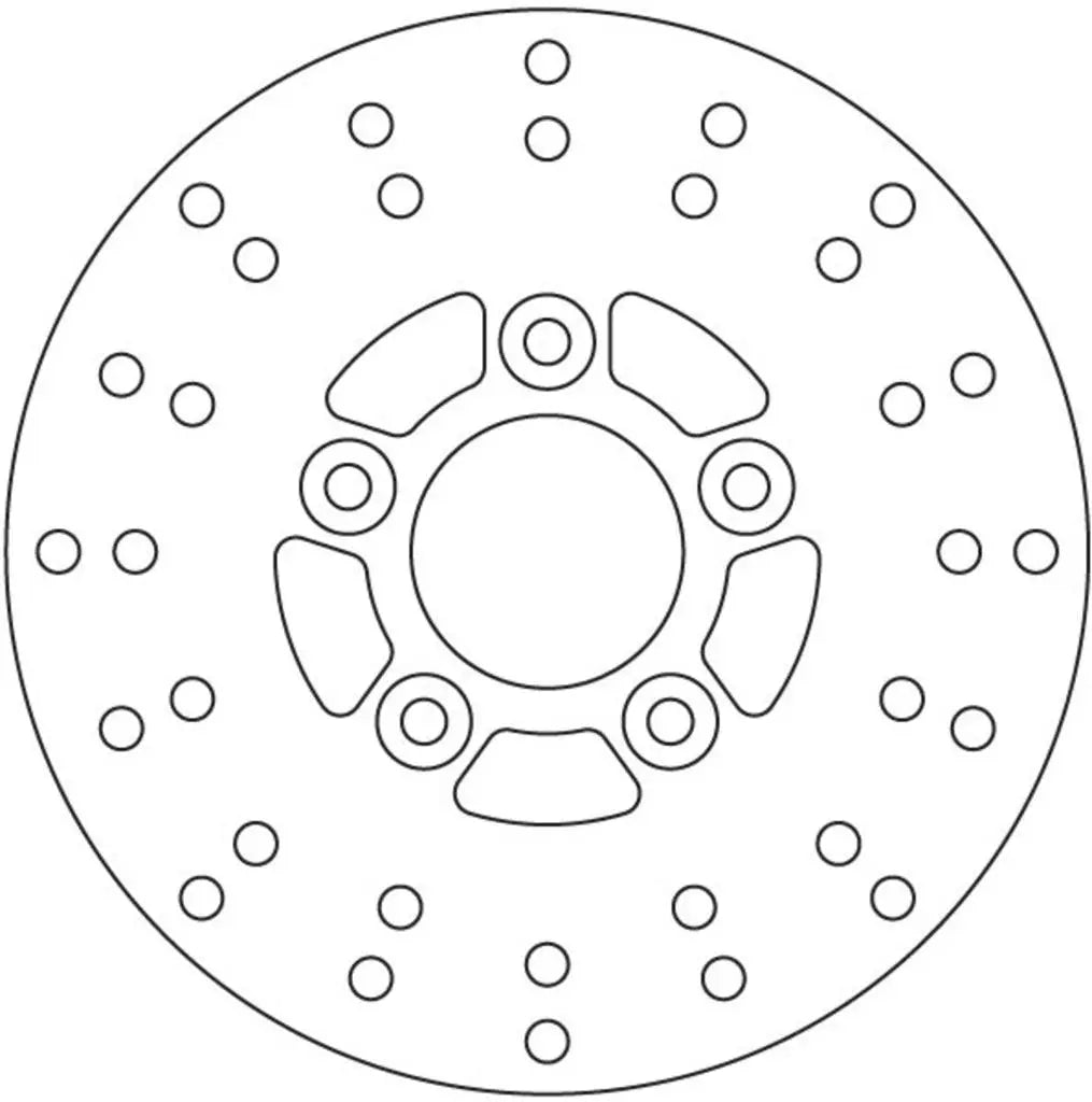 Remschijf Newfren DF4009A | Malaguti / Peugeot (voor) - AE-trading