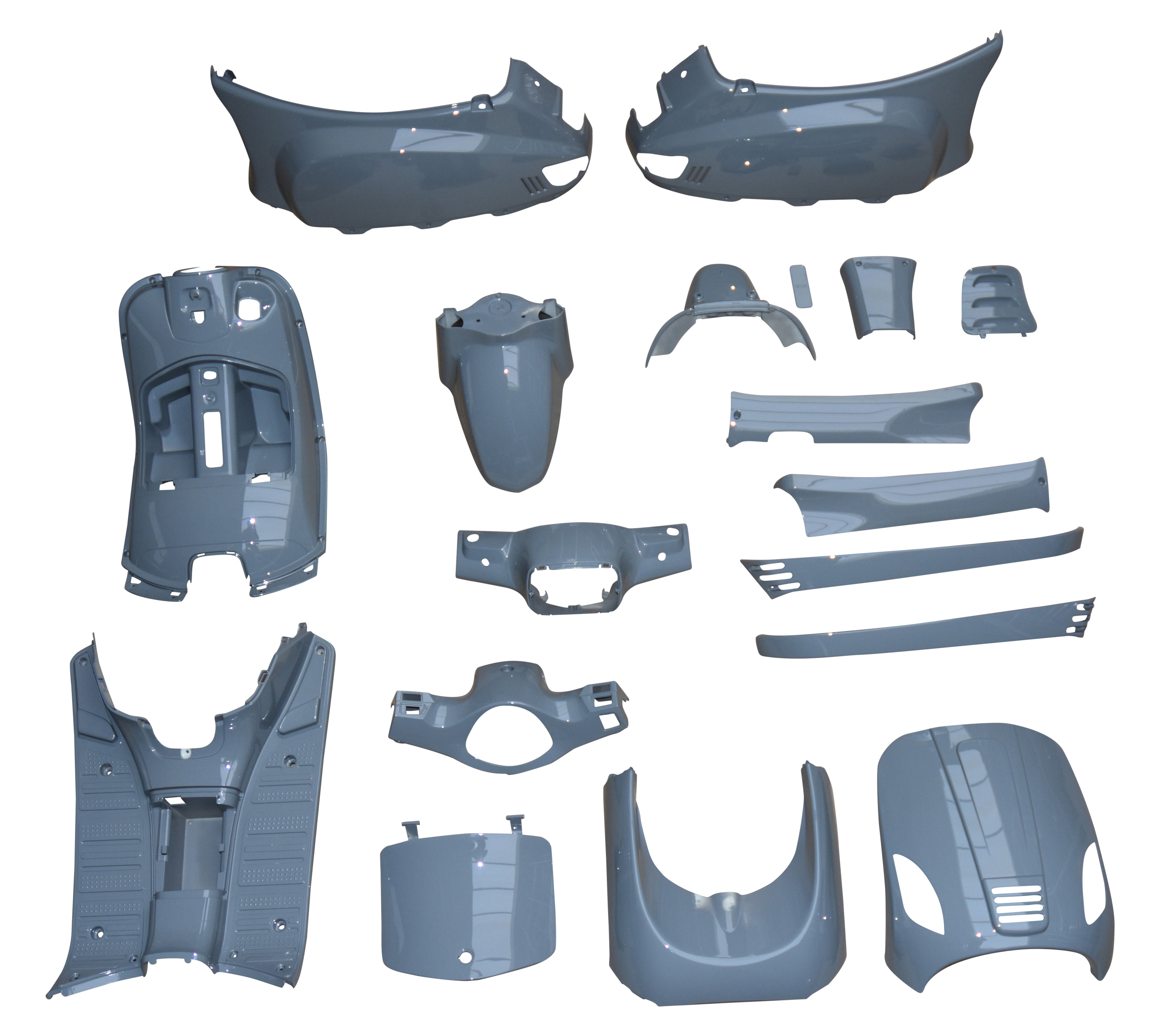 Kappenset 18-delig Nardo Grey | China S - AE-trading