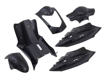 Kappenset 6-delig Zwart | Kymco Agility 12" - AE-trading