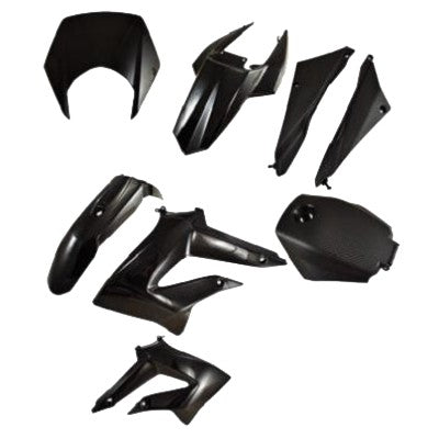 Kappenset 8-delig Zwart | Derbi Senda - AE-trading