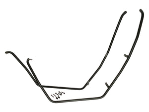 Voorvalbeugelset Mat Zwart | Piaggio Zip - AE-trading