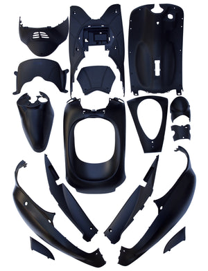 Kappenset 16-Delig Mat Zwart | Sym Mio (-'18) - AE-trading