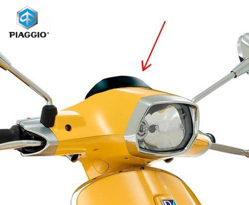 Koplampspoiler OEM Grijs | Vespa Sprint - AE-trading