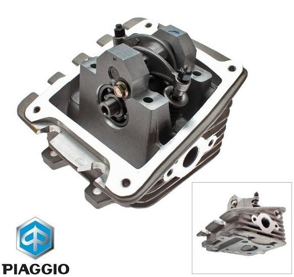 Cilinderkop OEM Compleet | Piaggio 4T 2V - AE-trading