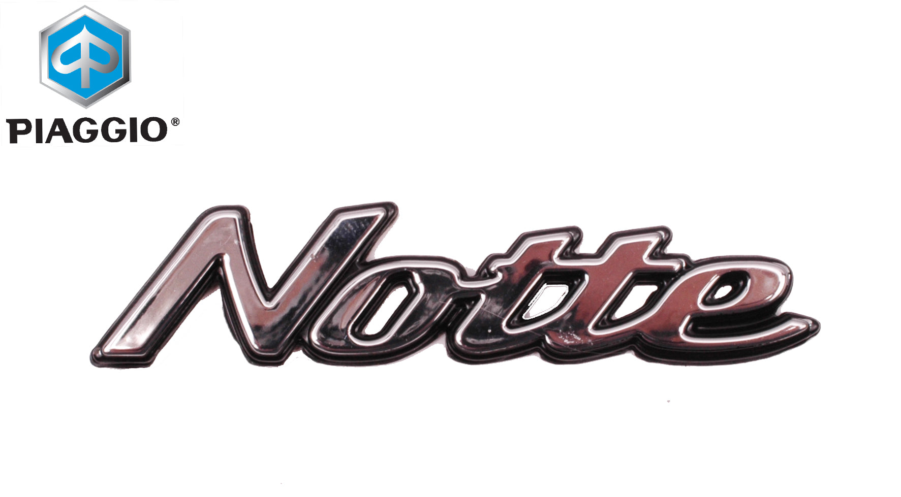 Embleem OEM "Notte" | Vespa Sprint - AE-trading
