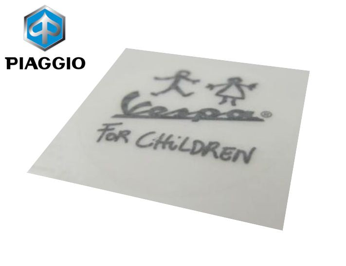 Embleem OEM "Vespa for Children" | Vespa - AE-trading