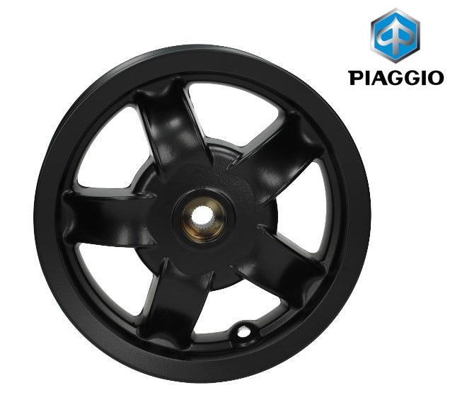 Velg OEM Achter Zwart | Piaggio Zip - AE-trading
