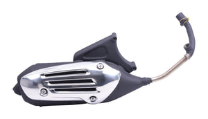 Uitlaat OEM Chroom | Vespa 4T 3V - AE-trading