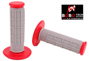 HANDVATEN BOBO ENDURO ROOD - GRIJS - AE-trading