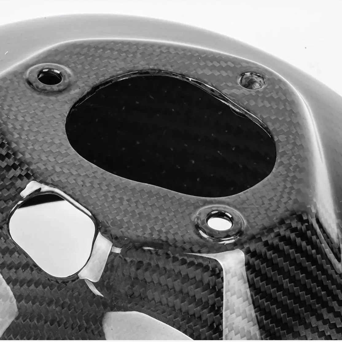 Carbon fiber spatbord Vespa Sprint & Primavera voorzijde