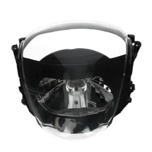 Koplamp / tellerglas Piaggio Zip model COMPLEET + Reflector + Fitting met E-keur