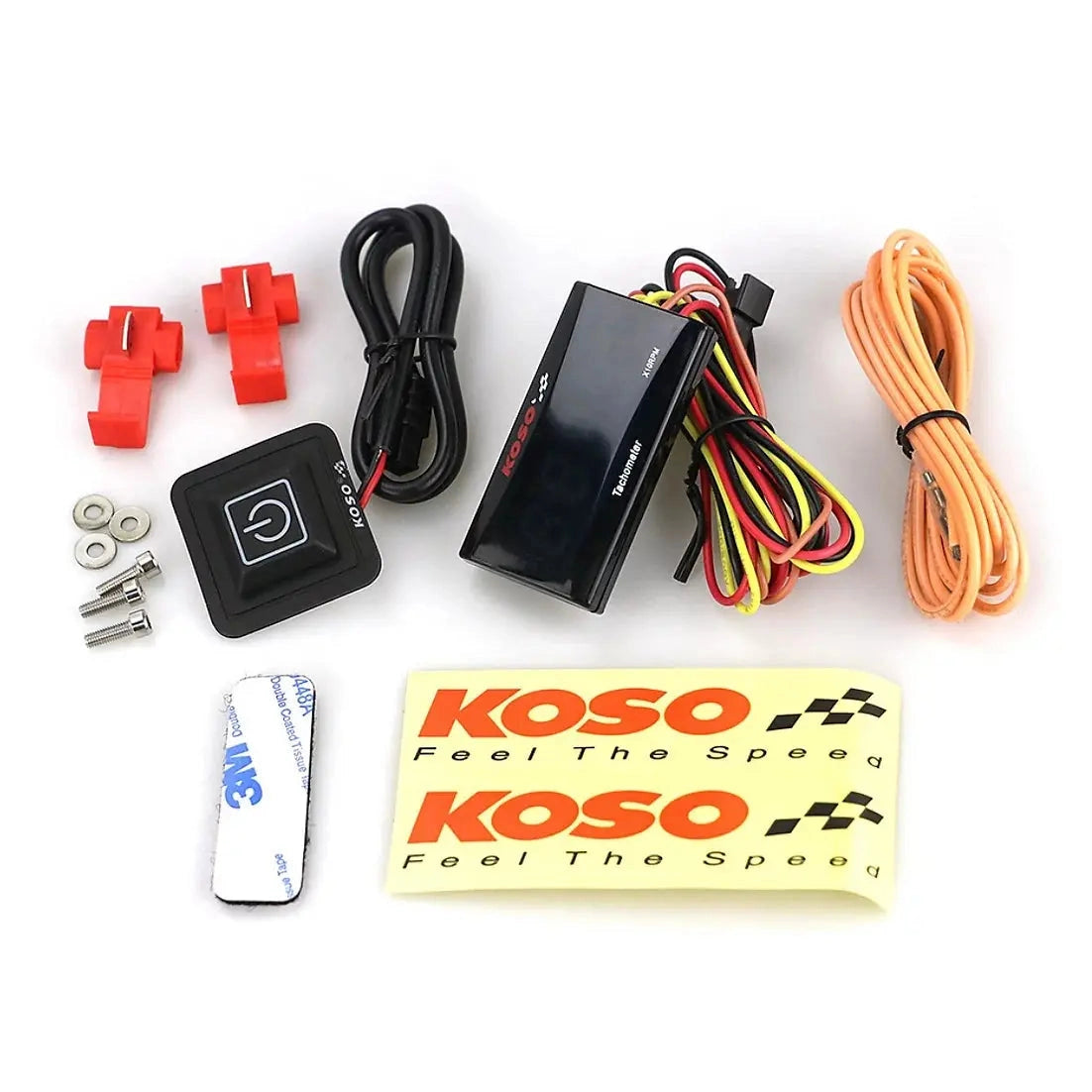 Koso toerenteller met houder Vespa Sprint