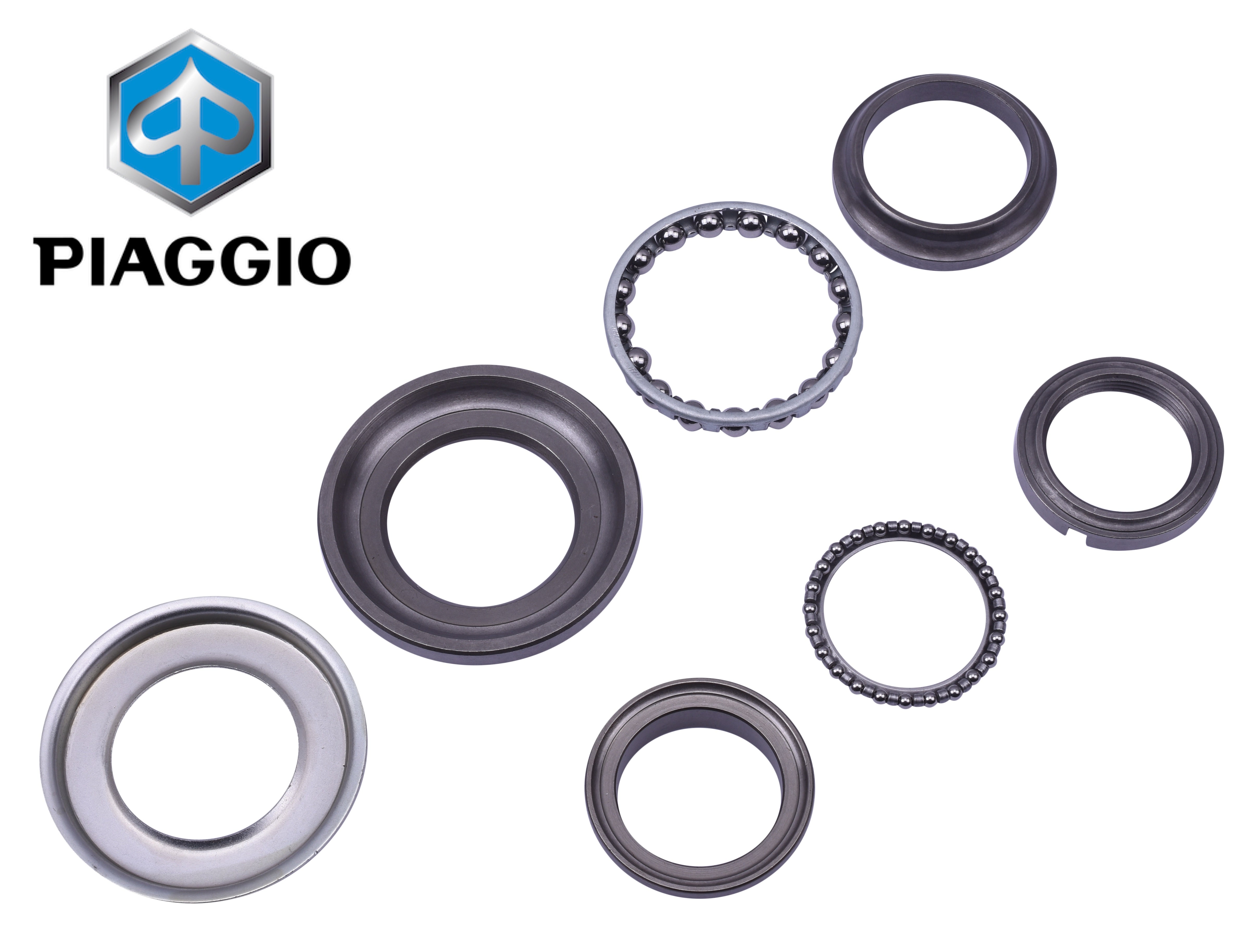 Balhoofdset OEM Compleet | Piaggio / Vespa - AE-trading