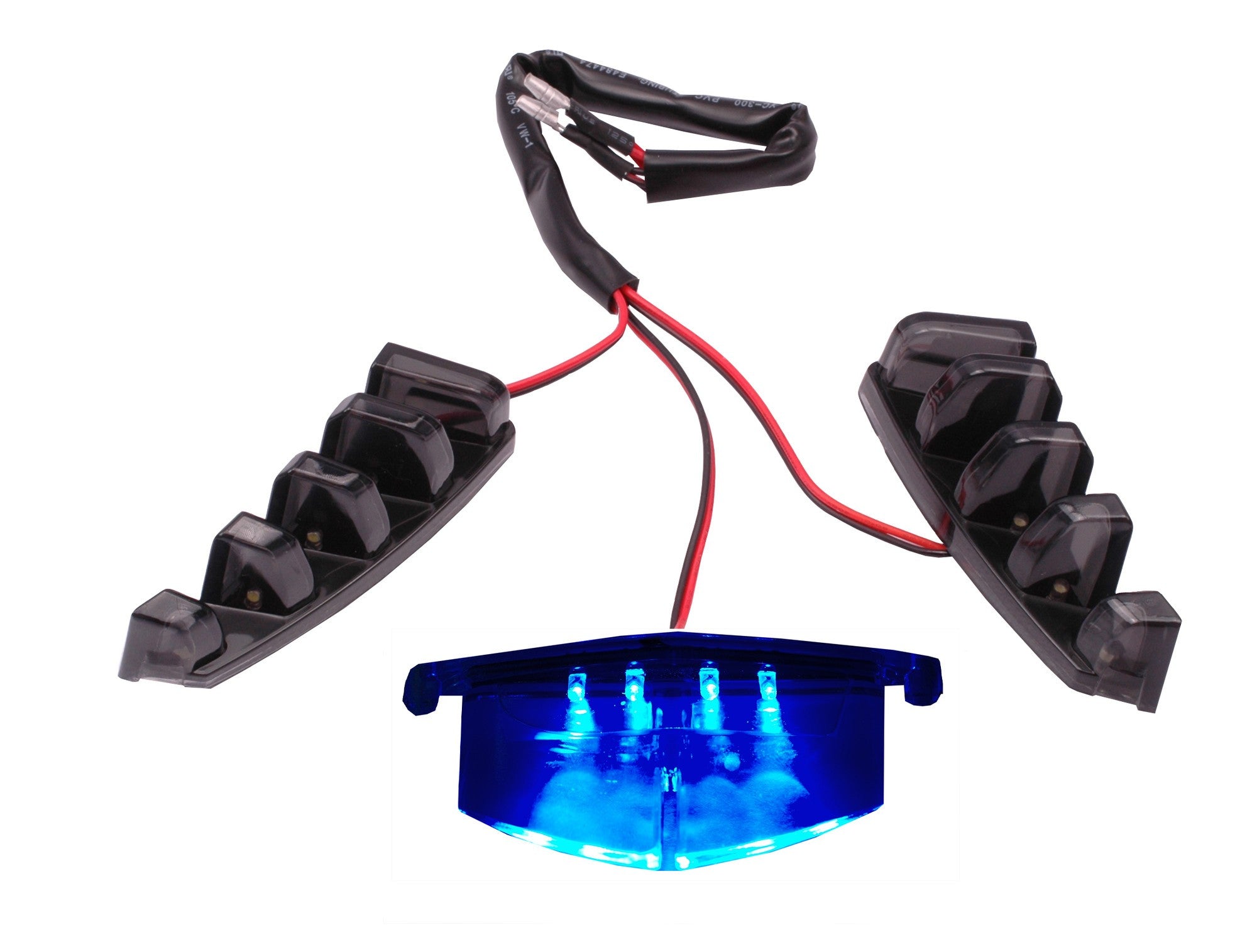 Verlichting Grill LED Blauw | Piaggio Zip SP - AE-trading