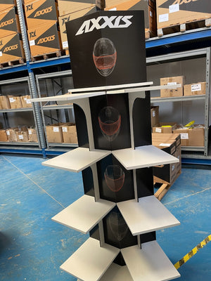 Toren-display Axxis (8 helmen) - AE-trading