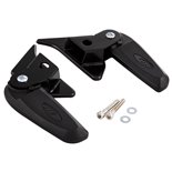 Duo Voetsteunen L+R SIP Zwart | Vespa Sprint / Primavera - AE-trading
