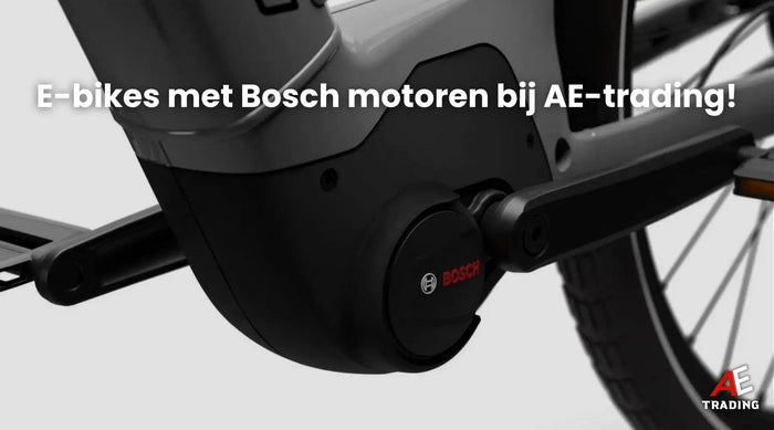 Bosch e-bikes bij AE-trading