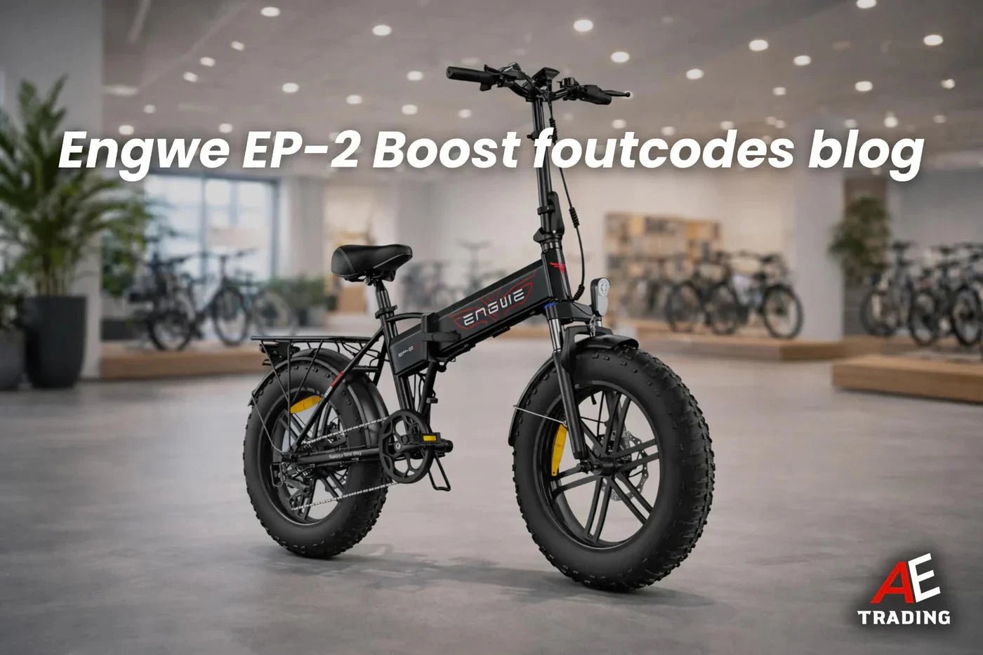 Engwe EP-2 Boost Foutcodes blog AE-trading