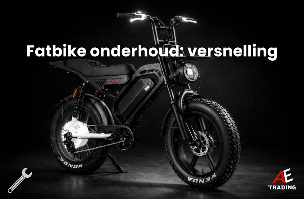 Onderhoud fatbike: versnellingsdelen AE-trading