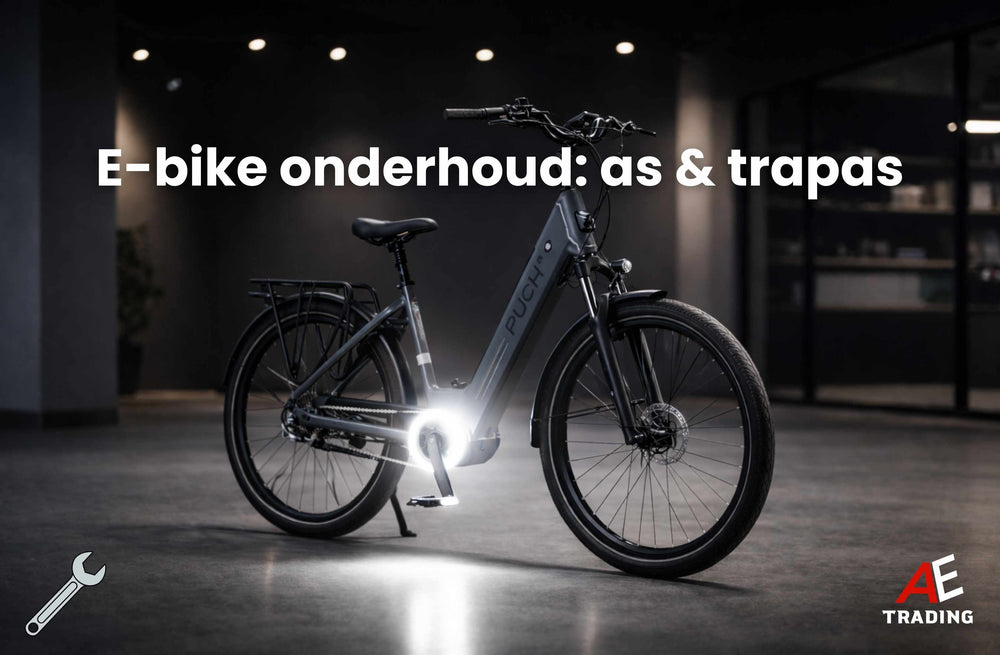 E-bike onderhoud: as en trapas AE-trading