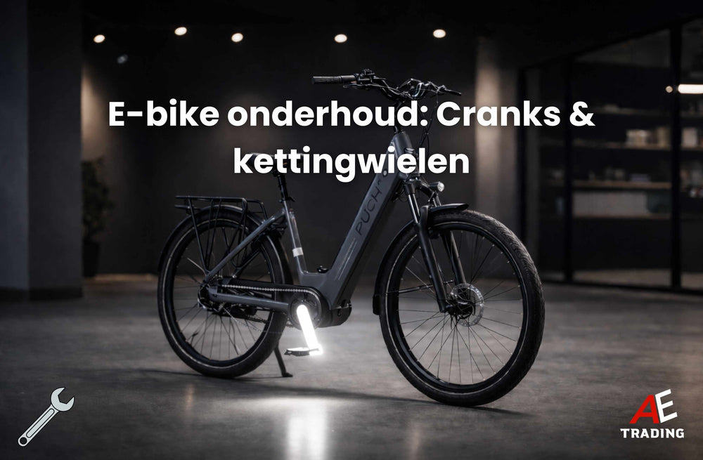 E-bike onderhoud: cranks en kettingwielen AE-trading