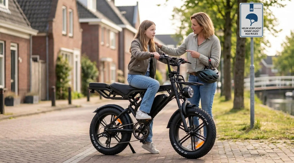 Vanaf welke leeftijd mag je op een fatbike - uitleg over leeftijd, regels en helmplicht 2026 door AE-trading