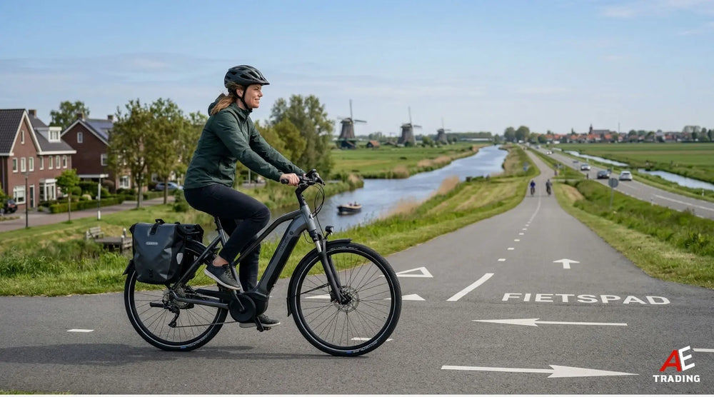 Hoe ver kom je met een e-bike accu? AE-trading