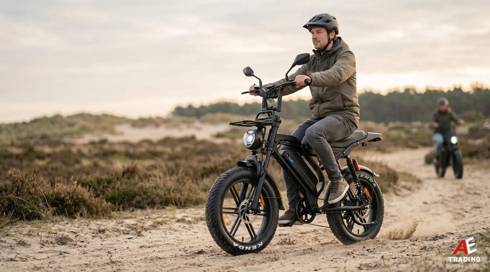 Hoe voelt rijden op een fatbike echt? AE-trading