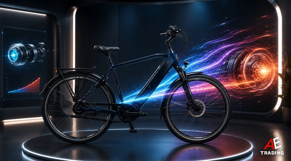 Hoeveel vermogen heb je eigenlijk nodig op een elektrische fiets? AE-trading