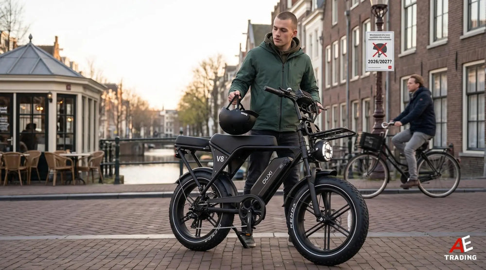 Komt er een helmplicht voor fatbikes? AE-trading