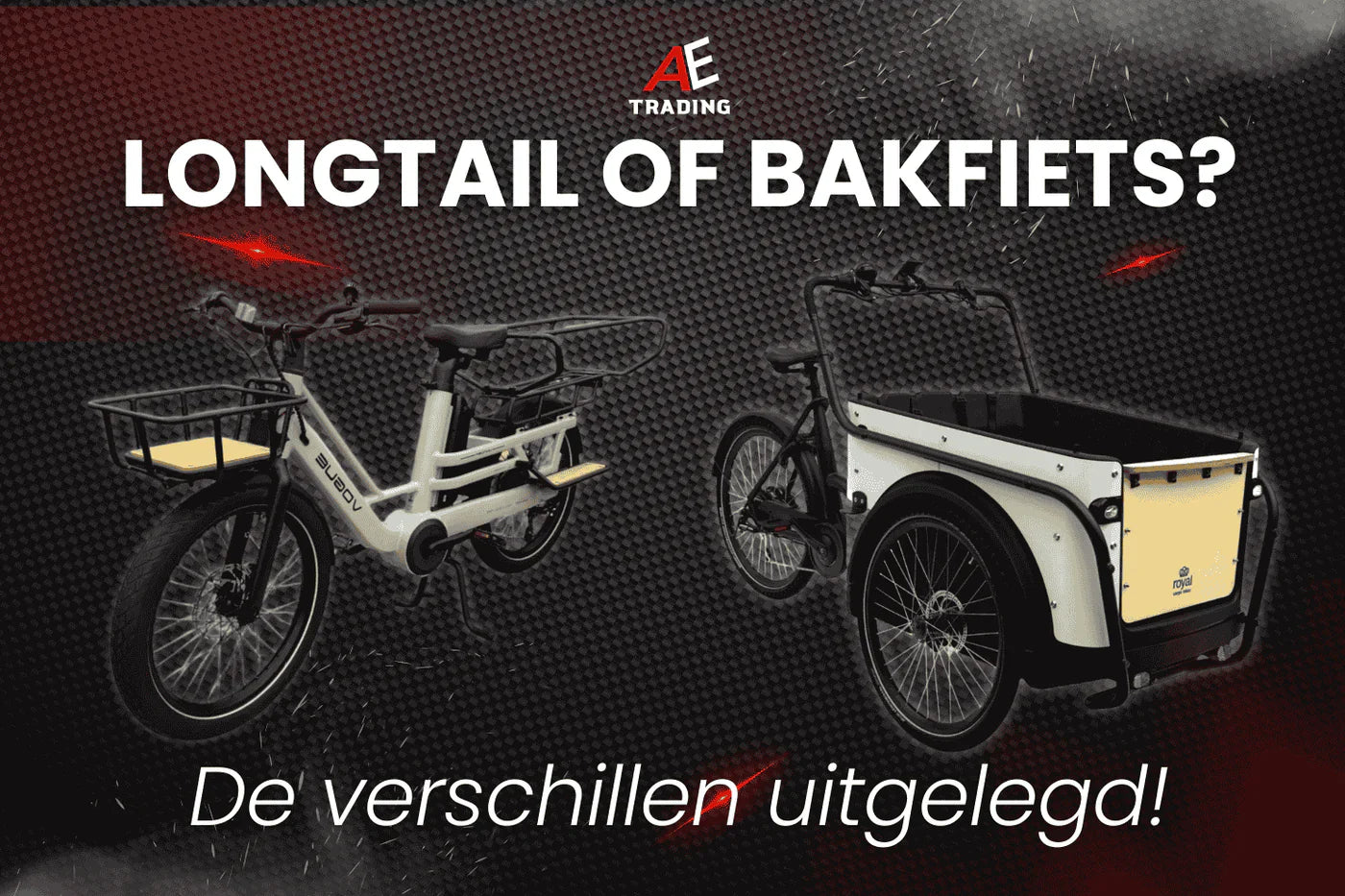 Bakfiets of longtail: de verschillen op een rij