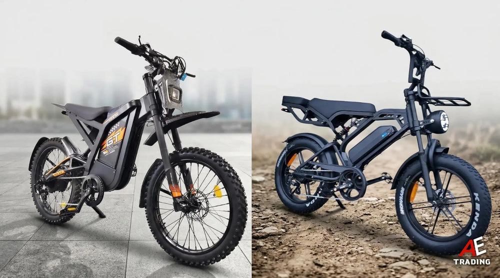 Skinnybike vs Fatbike: de verschillen op een rij! AE-trading