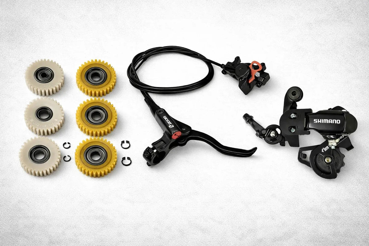 Top 10 fatbike-onderdelen die je het vaakst vervangt (2026) AE-trading